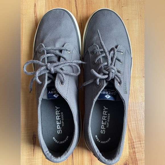 Sperry Men’s Canvass Sneakers Size 11.5 - Picture 4 of 6